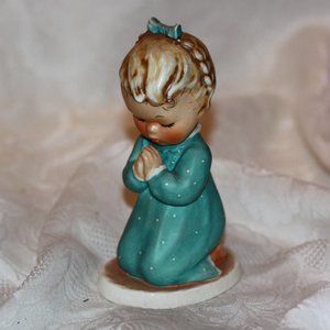 Vintage Goebel Little Girl Praying "A Child's Prayer"